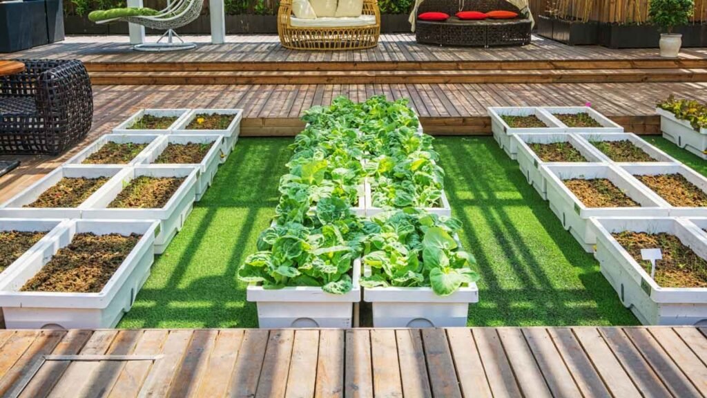 Small-Space-Gardening-Strategies-Using-Square-Foot-Beds-on-lightningidea
