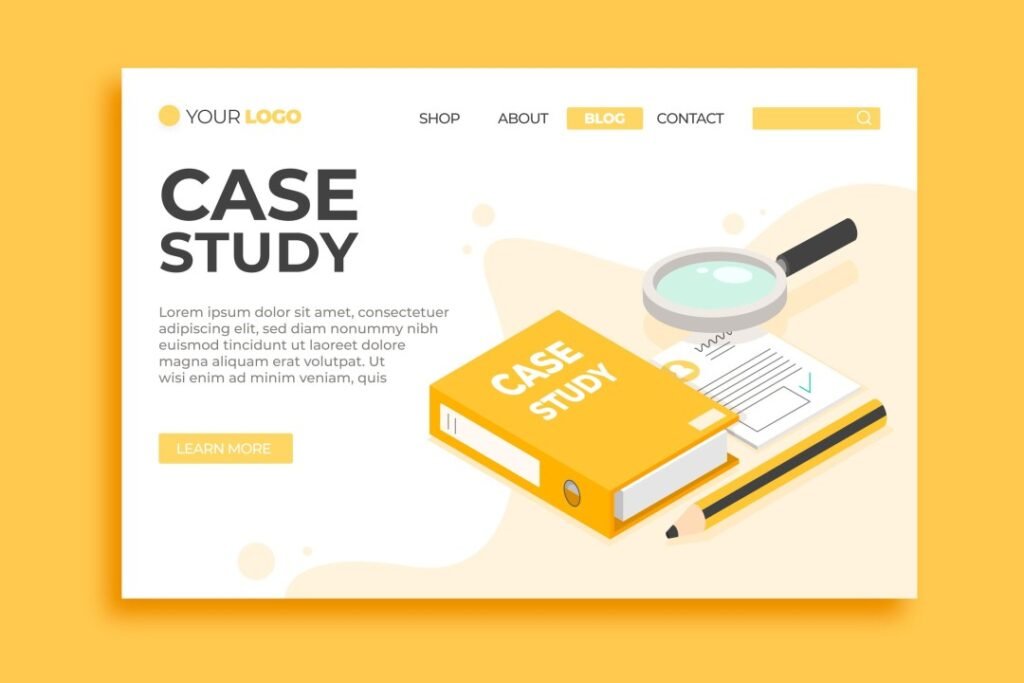 case study websites